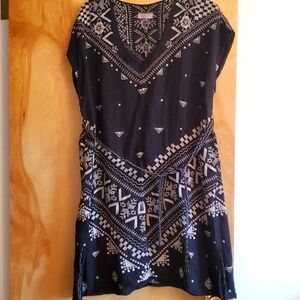 NWOT Johnny Was belted, dress size L